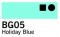 Copic Varios Ink-Holiday Blue BG05